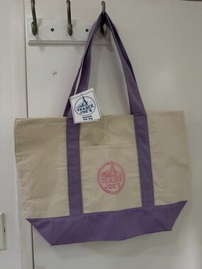 Trader Joe's Lavender Tote